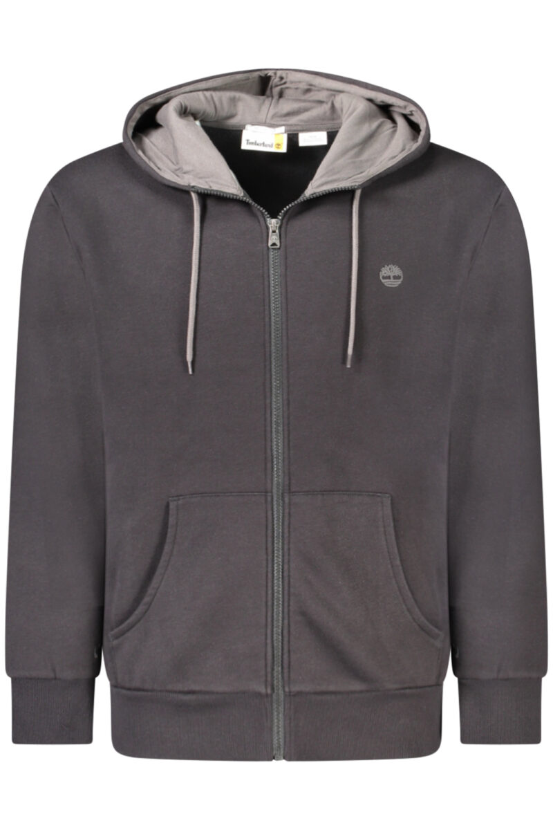 TIMBERLAND PÁNSKÁ MIKINA NA ZIP ČERNÁ