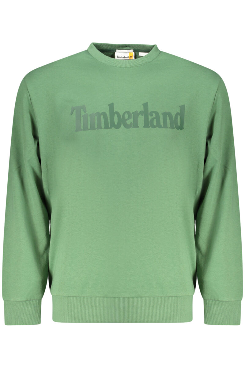 TIMBERLAND PÁNSKÁ MIKINA BEZ ZIPU ZELENÁ