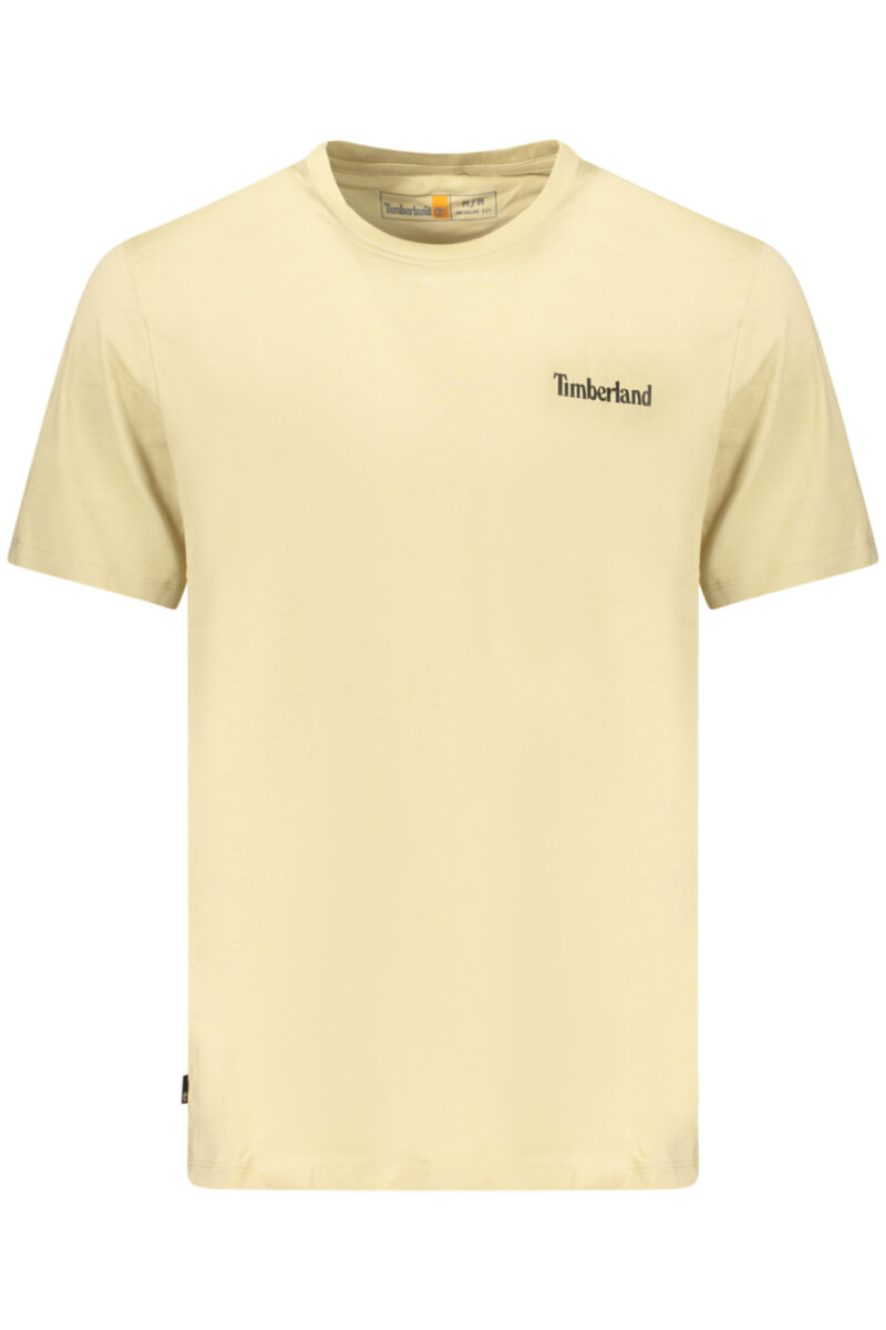 PÁNSKÉ BÉŽOVÉ TRIČKO S KRÁTKÝM RUKÁVEM TIMBERLAND