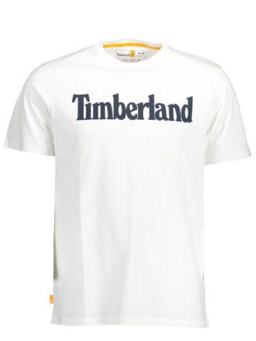 TIMBERLAND PÁNSKÉ TRIČKO S KRÁTKÝM RUKÁVEM BÍLÉ