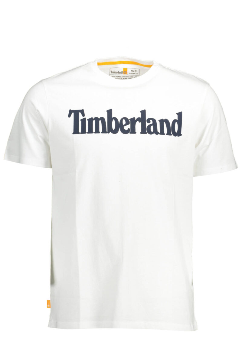TIMBERLAND PÁNSKÉ TRIČKO S KRÁTKÝM RUKÁVEM BÍLÉ