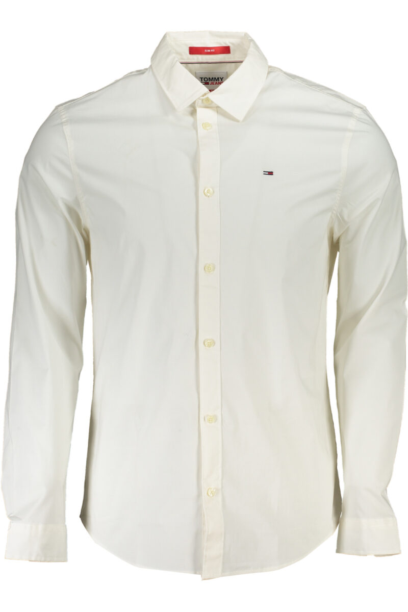 Tommy Hilfiger Herren Hemd Langarm Weiß