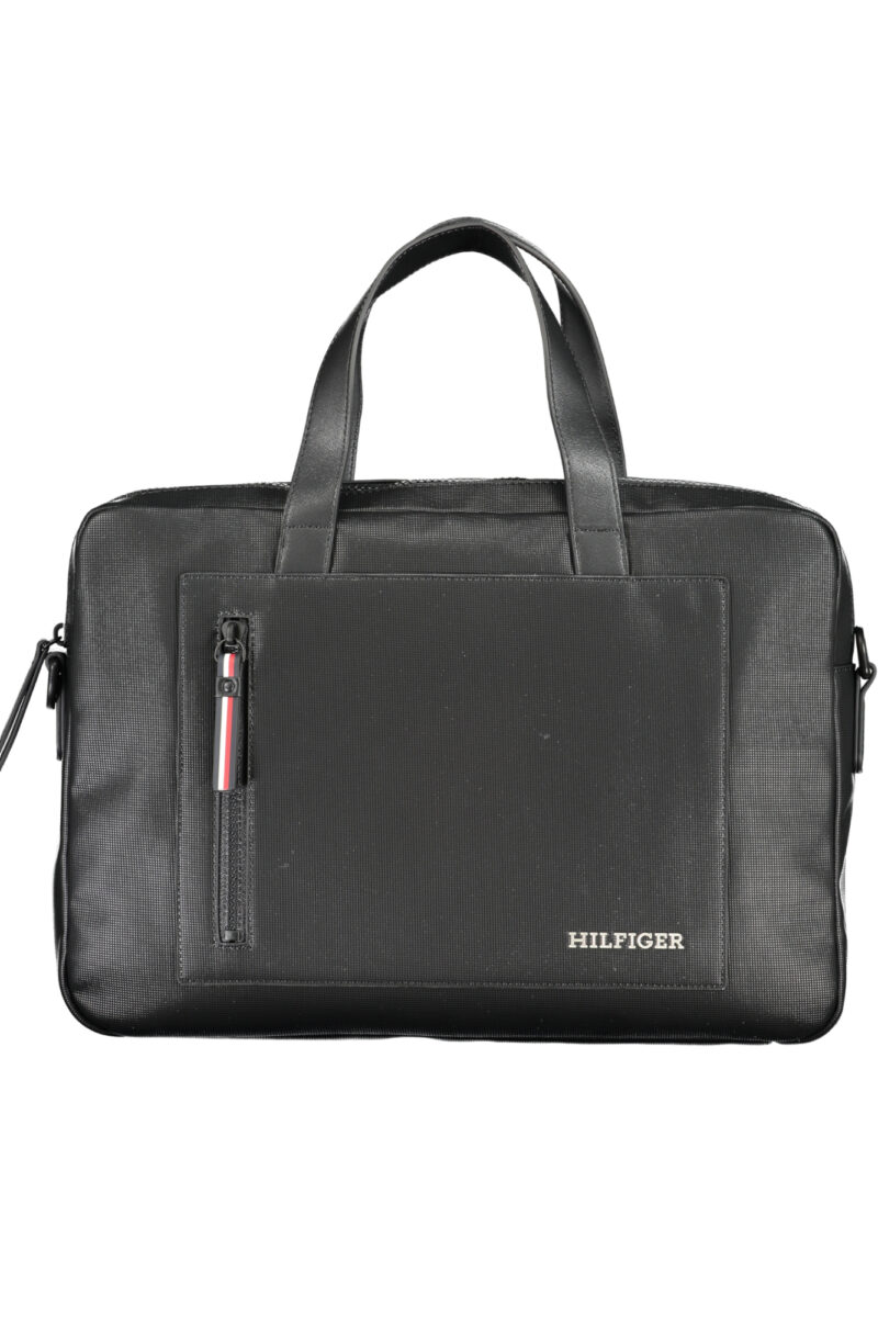 TOMMY HILFIGER PÁNSKÁ AKTOVKA ČERNÁ