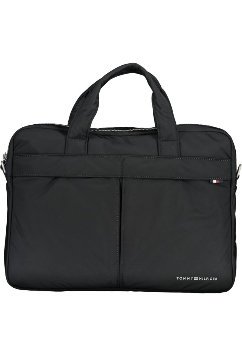 TOMMY HILFIGER PÁNSKÁ AKTOVKA ČERNÁ