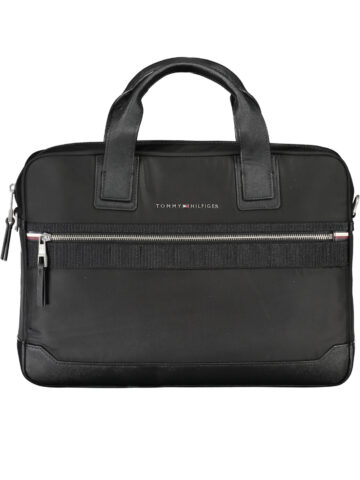 TOMMY HILFIGER PÁNSKÁ AKTOVKA ČERNÁ