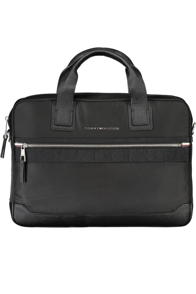 TOMMY HILFIGER PÁNSKÁ AKTOVKA ČERNÁ