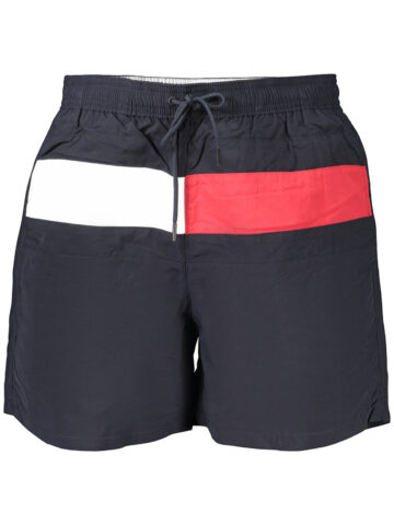 PÁNSKÉ MODRÉ PLAVECKÉ BOXERKY TOMMY HILFIGER