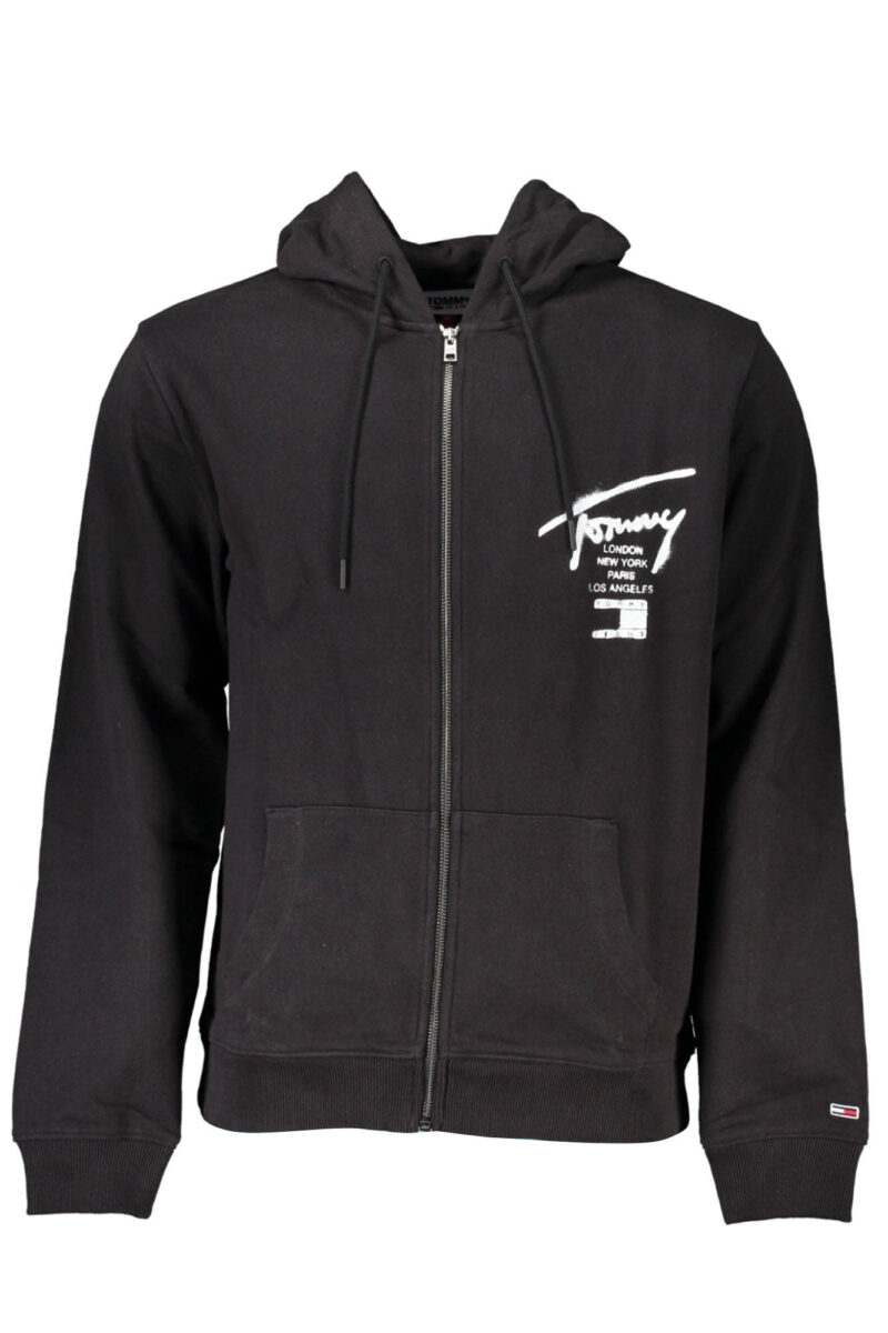TOMMY HILFIGER Sweatshirt mit Reißverschluss Herren Schwarz