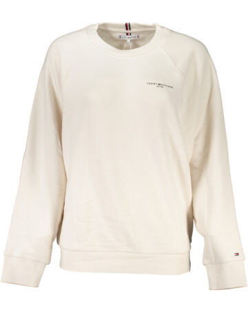 TOMMY HILFIGER Damen Sweatshirt ohne Reißverschluss Beige