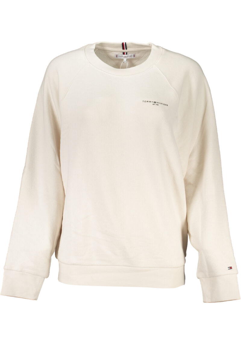 TOMMY HILFIGER Damen Sweatshirt ohne Reißverschluss Beige