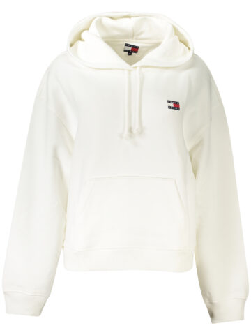 TOMMY HILFIGER DÁMSKÁ MIKINA BEZ ZIPU BÍLÁ