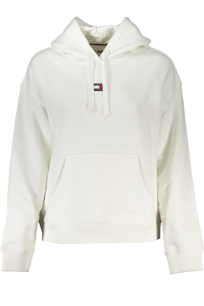 TOMMY HILFIGER DÁMSKÁ MIKINA BEZ ZIPU BÍLÁ
