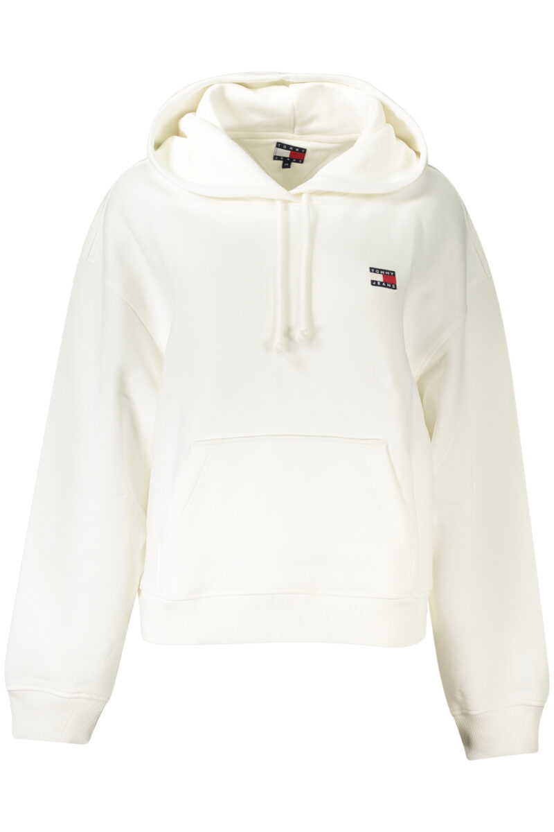 TOMMY HILFIGER DÁMSKÁ MIKINA BEZ ZIPU BÍLÁ