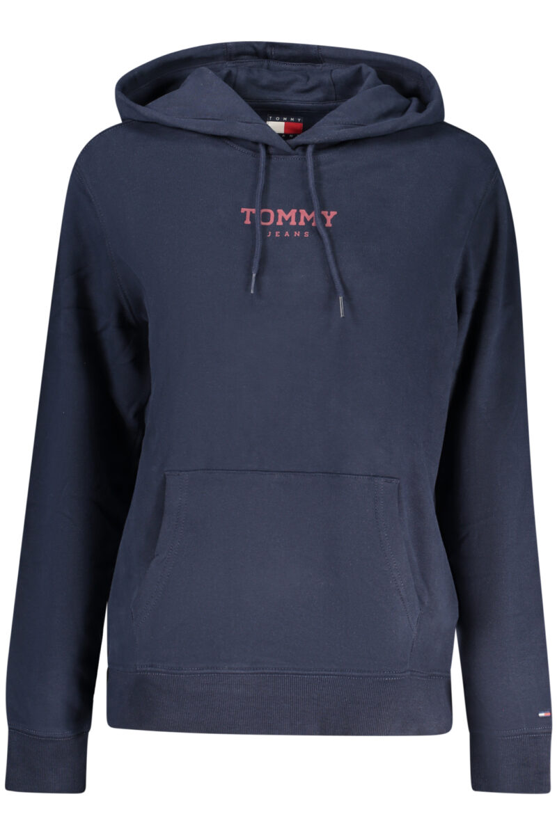 TOMMY HILFIGER DÁMSKÁ MIKINA BEZ ZIPU MODRÁ