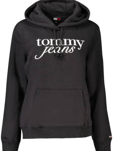 TOMMY HILFIGER Damen Sweatshirt Schwarz