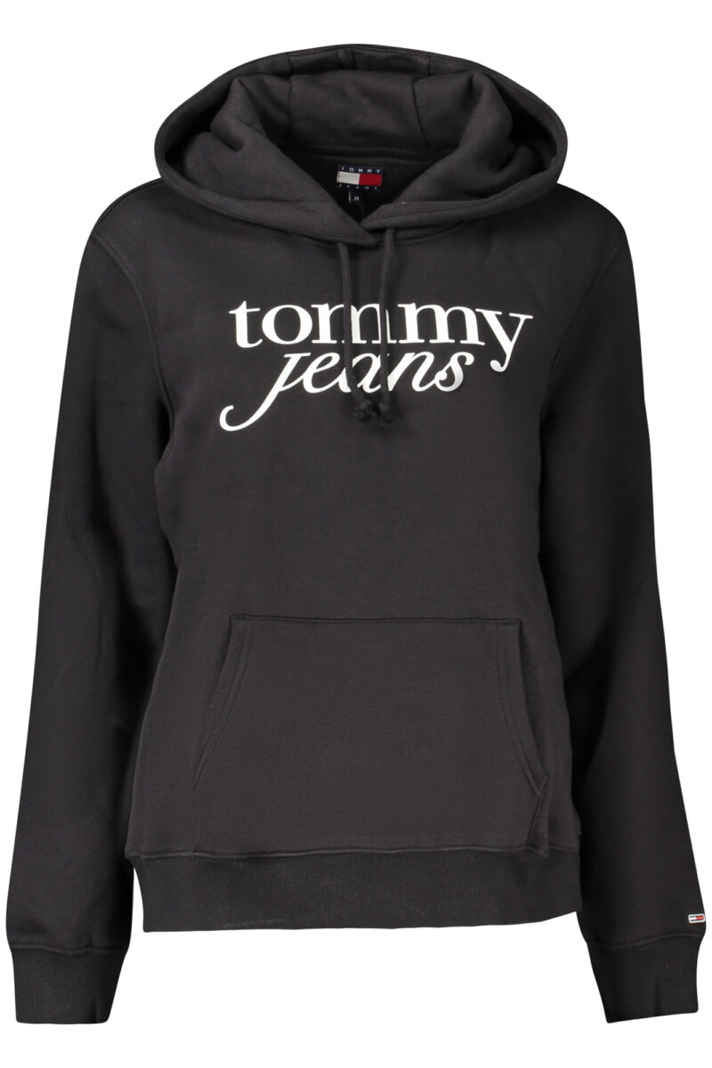TOMMY HILFIGER Damen Sweatshirt Schwarz