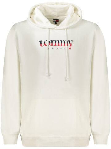 TOMMY HILFIGER PÁNSKÁ MIKINA BEZ ZIPU BÍLÁ