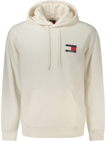 TOMMY HILFIGER PÁNSKÁ MIKINA BEZ ZIPU BÍLÁ