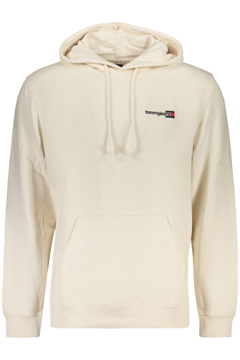 TOMMY HILFIGER PÁNSKÁ MIKINA BEZ ZIPU BÍLÁ