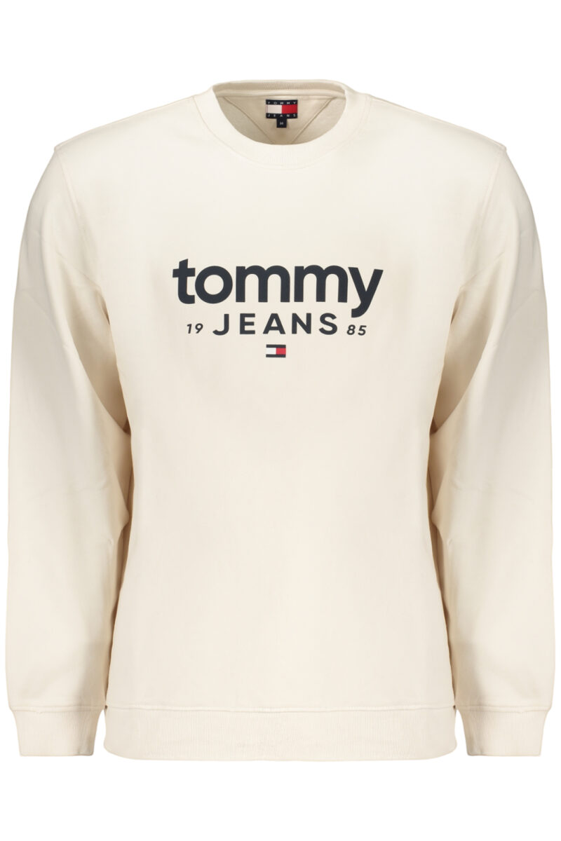 TOMMY HILFIGER PÁNSKÁ MIKINA BEZ ZIPU BÍLÁ
