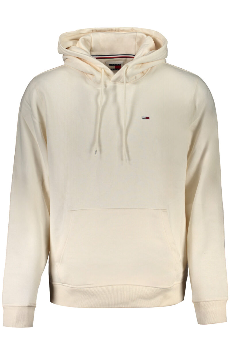 TOMMY HILFIGER PÁNSKÁ MIKINA BEZ ZIPU BÍLÁ