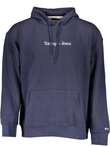 TOMMY HILFIGER PÁNSKÁ MIKINA BEZ ZIPU MODRÁ