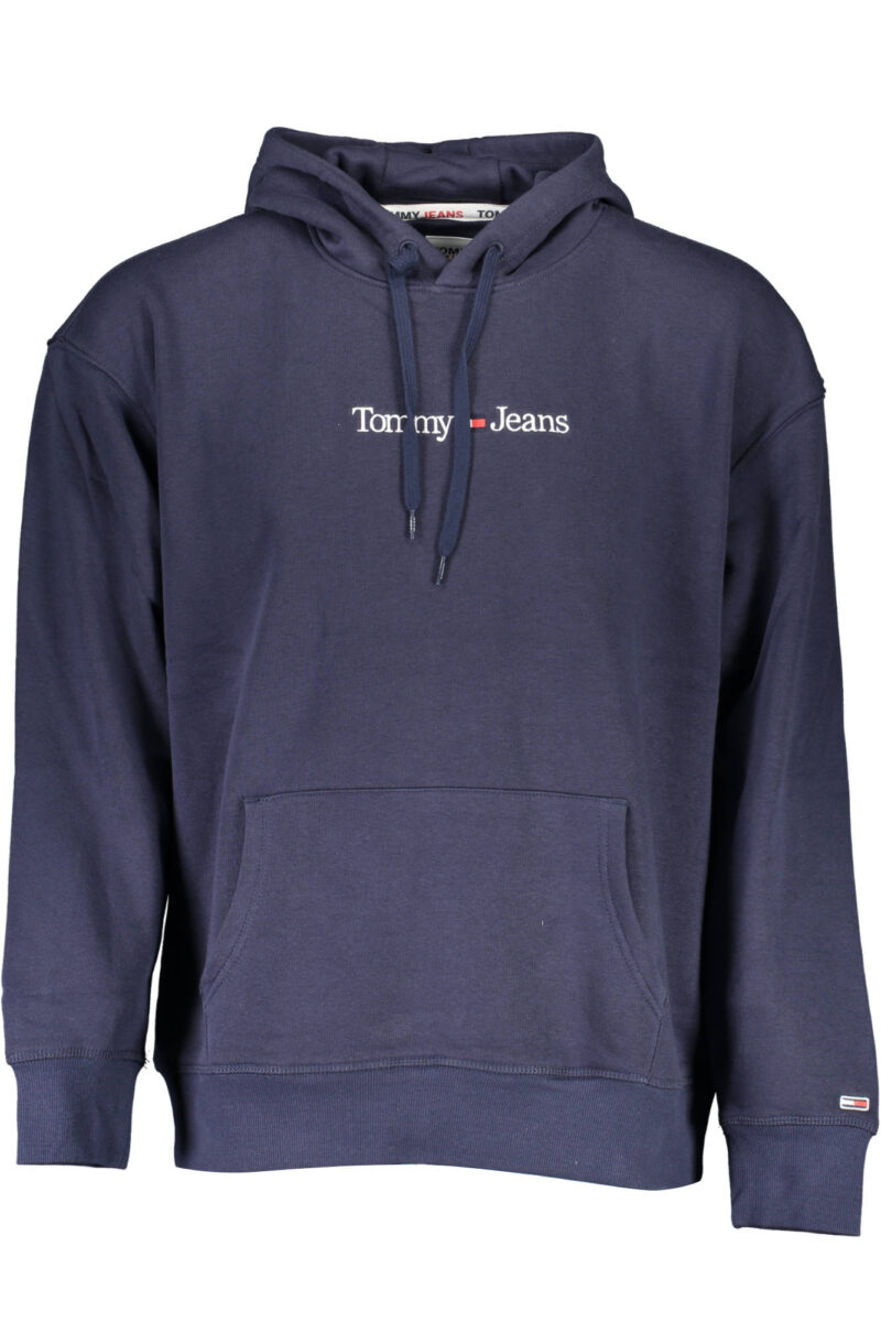 TOMMY HILFIGER PÁNSKÁ MIKINA BEZ ZIPU MODRÁ