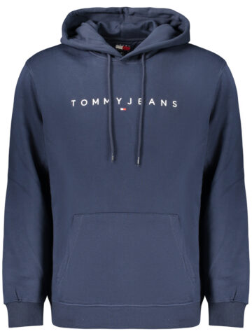 TOMMY HILFIGER PÁNSKÁ MIKINA BEZ ZIPU MODRÁ