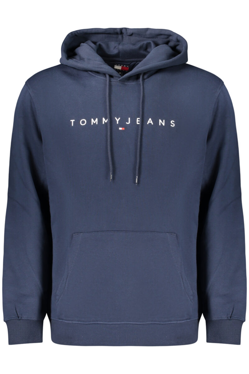 TOMMY HILFIGER PÁNSKÁ MIKINA BEZ ZIPU MODRÁ