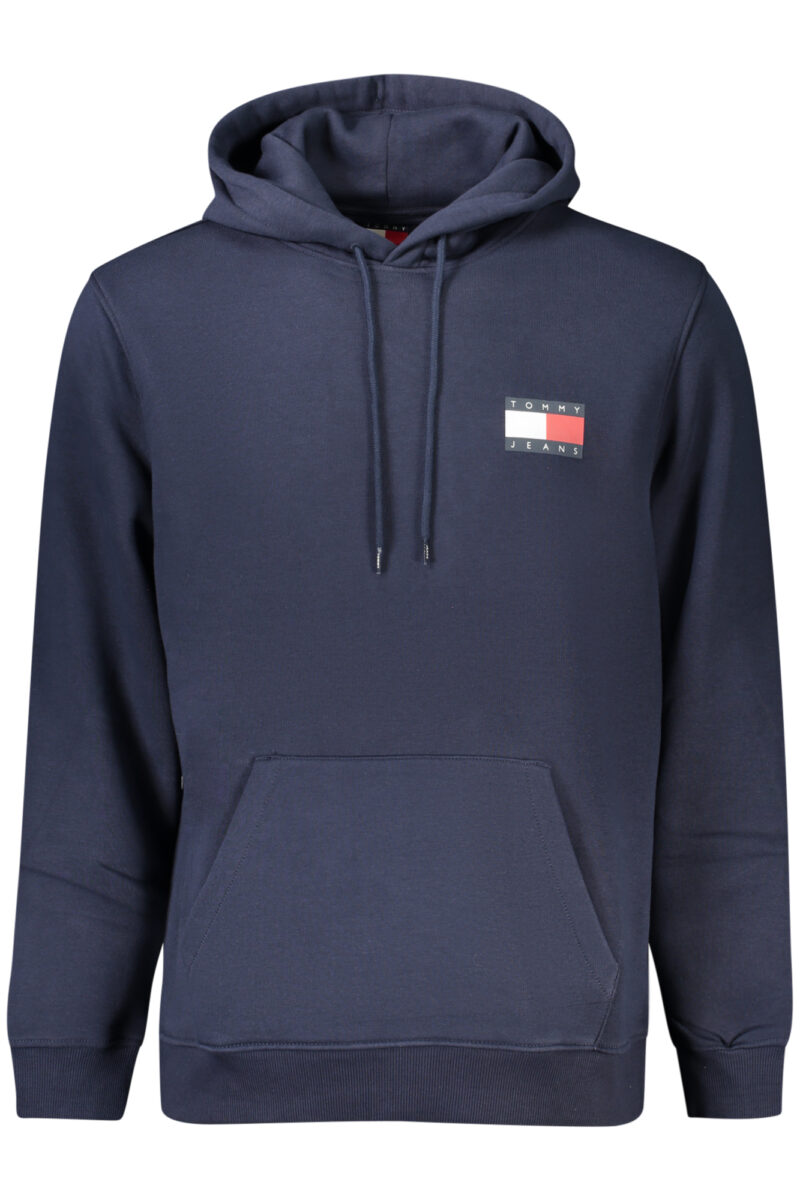 TOMMY HILFIGER PÁNSKÁ MIKINA BEZ ZIPU MODRÁ