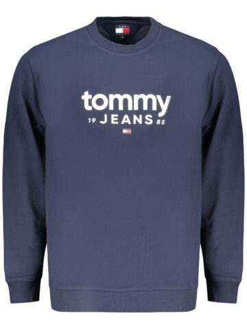 TOMMY HILFIGER PÁNSKÁ MIKINA BEZ ZIPU MODRÁ