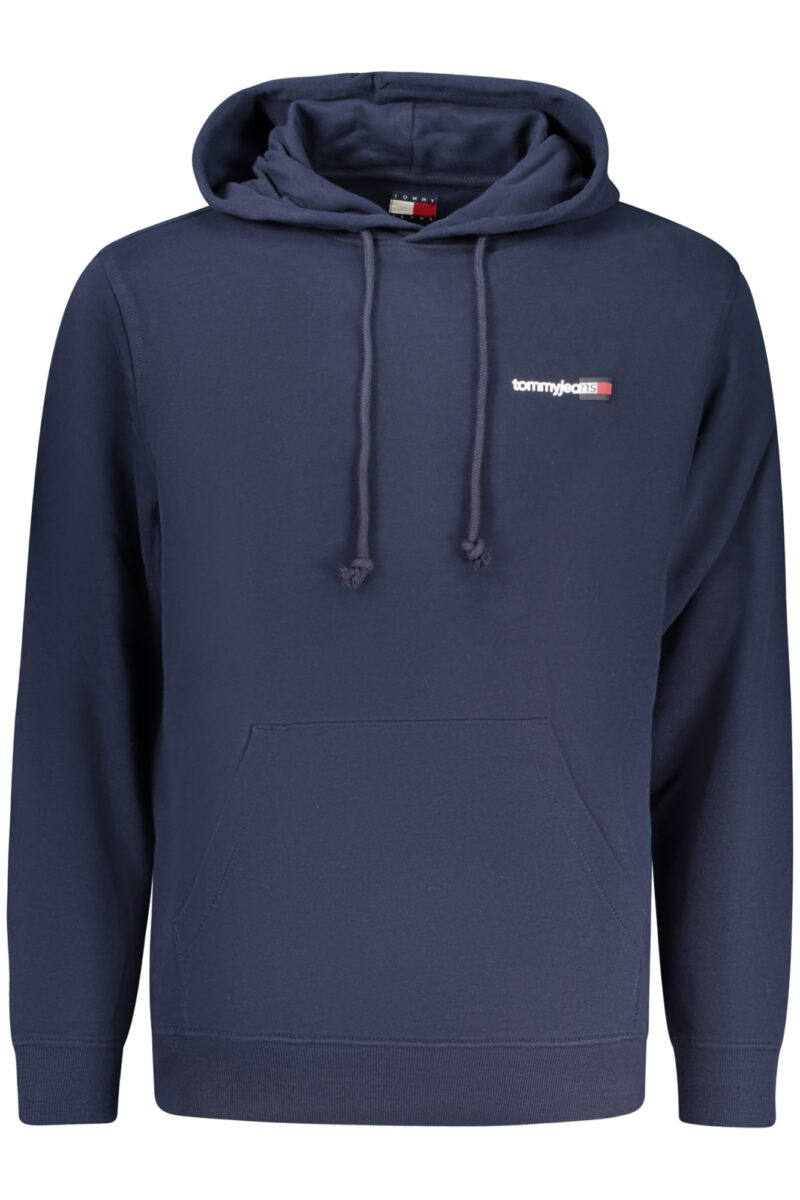 TOMMY HILFIGER PÁNSKÁ MIKINA BEZ ZIPU MODRÁ