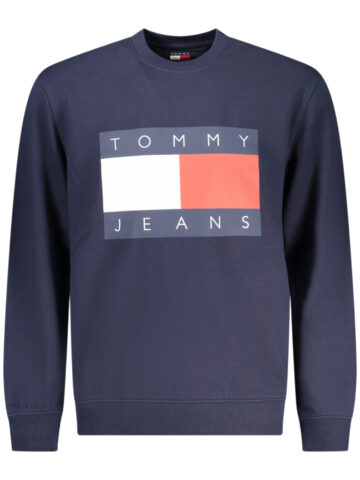 TOMMY HILFIGER PÁNSKÁ MIKINA BEZ ZIPU MODRÁ