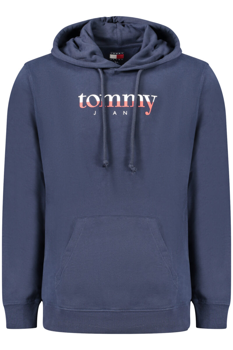 TOMMY HILFIGER PÁNSKÁ MIKINA BEZ ZIPU MODRÁ