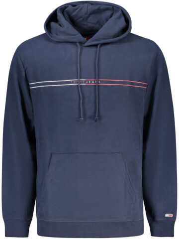 TOMMY HILFIGER PÁNSKÁ MIKINA BEZ ZIPU MODRÁ