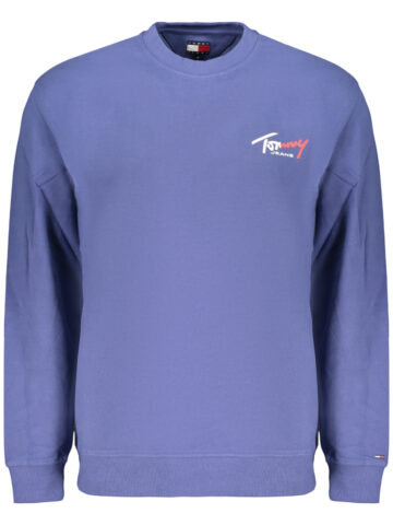 TOMMY HILFIGER PÁNSKÁ MIKINA BEZ ZIPU MODRÁ