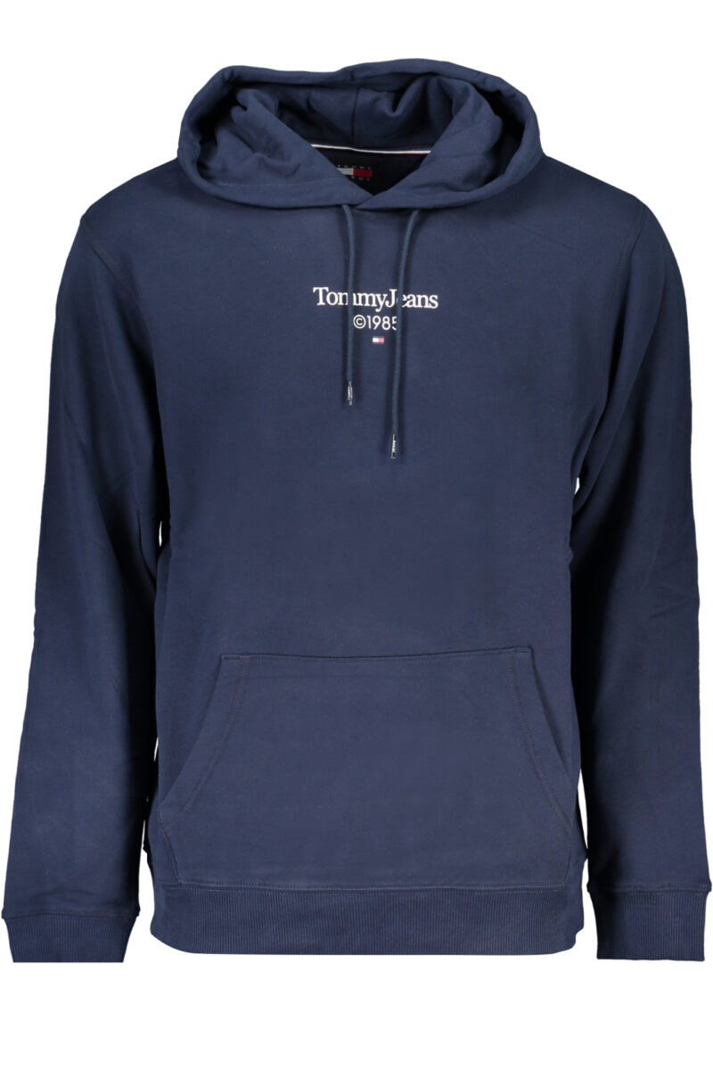 TOMMY HILFIGER PÁNSKÁ MIKINA BEZ ZIPU MODRÁ