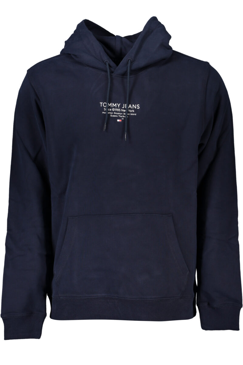 TOMMY HILFIGER PÁNSKÁ MIKINA BEZ ZIPU MODRÁ