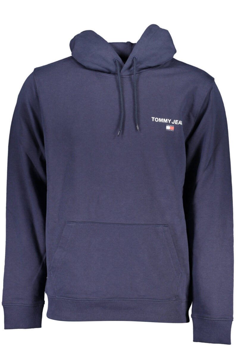 TOMMY HILFIGER PÁNSKÁ MIKINA BEZ ZIPU MODRÁ