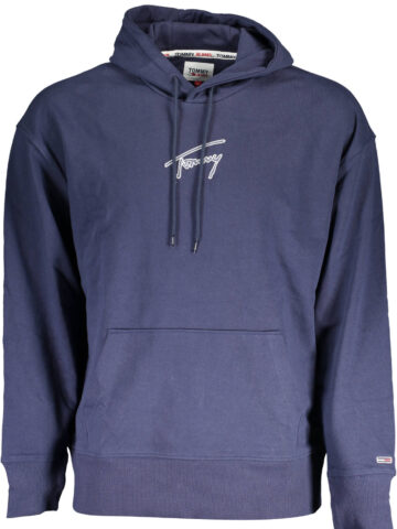 TOMMY HILFIGER PÁNSKÁ MIKINA BEZ ZIPU MODRÁ