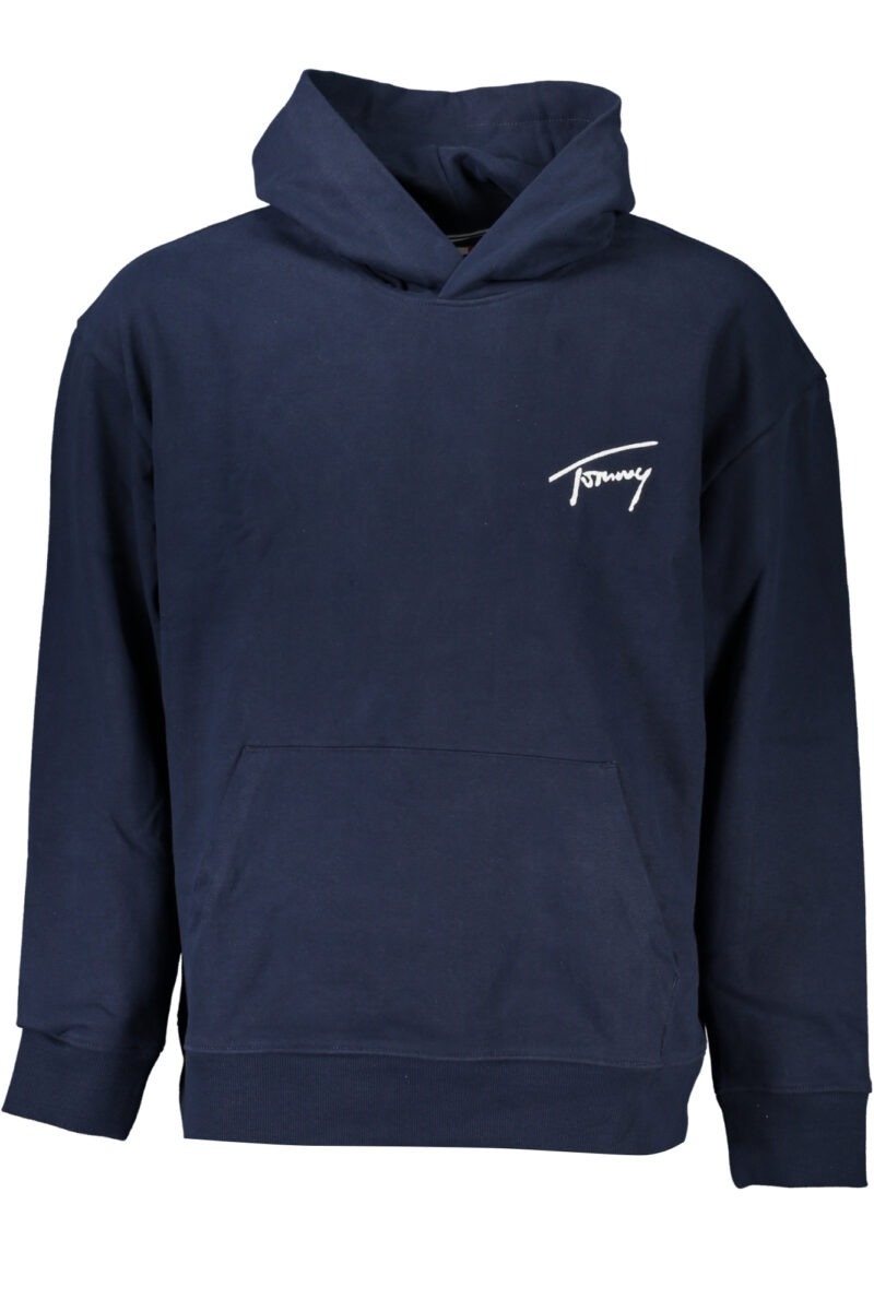 TOMMY HILFIGER PÁNSKÁ MIKINA BEZ ZIPU MODRÁ