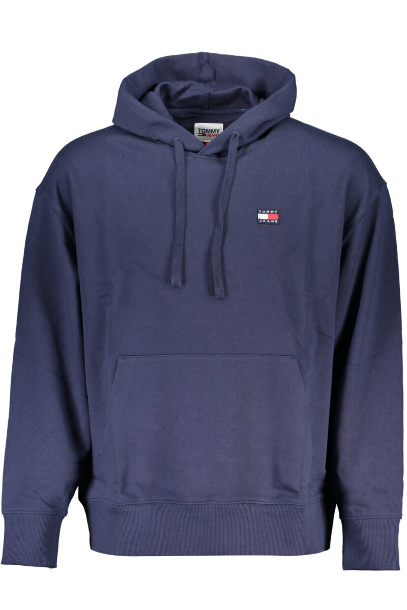 TOMMY HILFIGER PÁNSKÁ MIKINA BEZ ZIPU MODRÁ