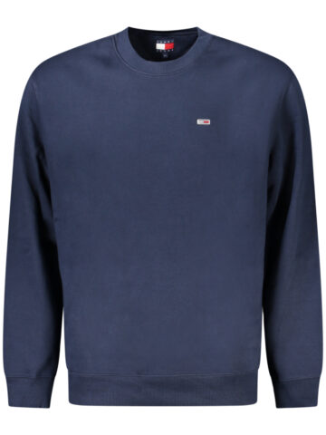 TOMMY HILFIGER PÁNSKÁ MIKINA BEZ ZIPU MODRÁ