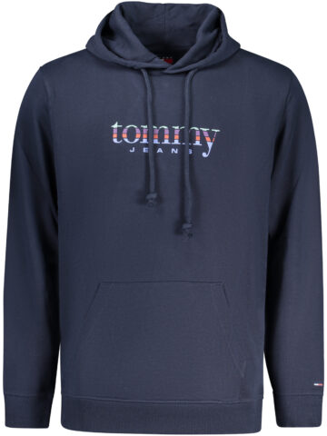 TOMMY HILFIGER PÁNSKÁ MIKINA BEZ ZIPU MODRÁ