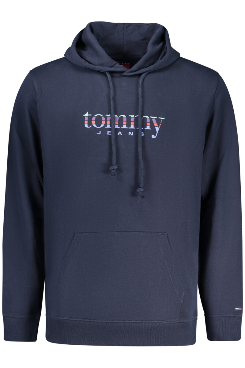 TOMMY HILFIGER PÁNSKÁ MIKINA BEZ ZIPU MODRÁ
