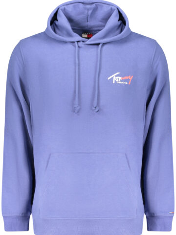 TOMMY HILFIGER PÁNSKÁ MIKINA BEZ ZIPU MODRÁ