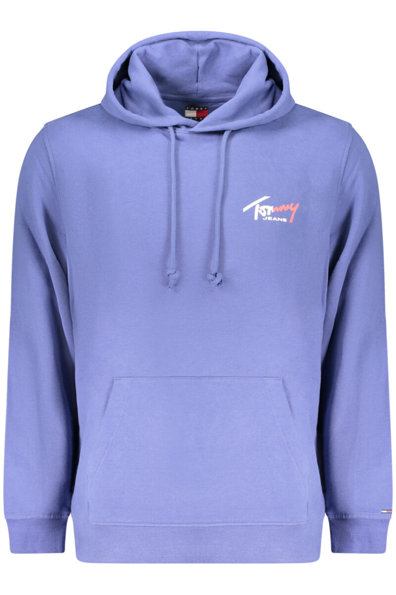 TOMMY HILFIGER PÁNSKÁ MIKINA BEZ ZIPU MODRÁ