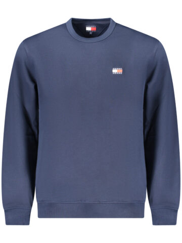TOMMY HILFIGER PÁNSKÁ MIKINA BEZ ZIPU MODRÁ