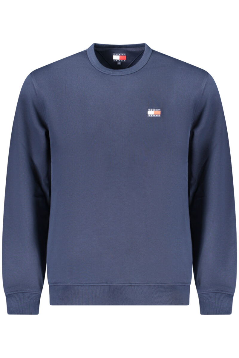 TOMMY HILFIGER PÁNSKÁ MIKINA BEZ ZIPU MODRÁ