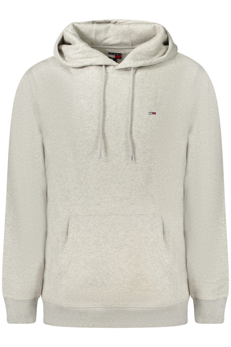 TOMMY HILFIGER PÁNSKÁ MIKINA BEZ ZIPU ŠEDÁ